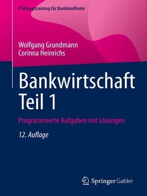 cover image of Bankwirtschaft Teil 1